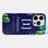 Tropical Bliss Motivierend Phone Case (Rückseite (Horizontal))