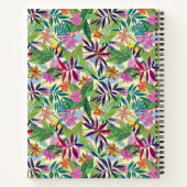 Tropical Bliss Spiral Notebook Notizblock (Rückseite)