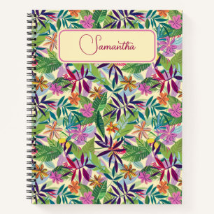 Tropical Bliss Spiral Notebook Notizblock
