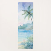 Tropical Bliss Yoga Mat Yogamatte (Rückseite)