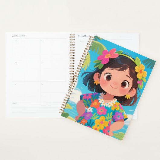 Tropical Bloom Dreams Planner Planer (Anzeige)
