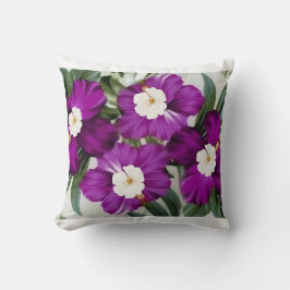 Tropical Bloom Pillow - Vibrant floral Elegance. Kissen