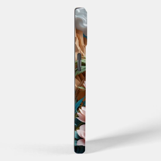 Tropical Bloom River iPhone / iPad Gehäuse Case-Mate iPhone Hülle (Rückseite / Rechts)