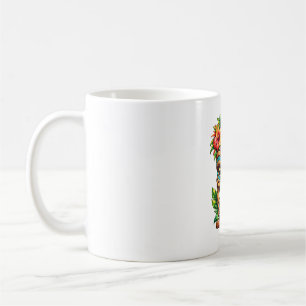 Tropical Bloom Tiki-Maske Kaffeetasse