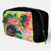 Tropical Bloom Toilettenbeutel Waschbeutel (Rechte Ecke)