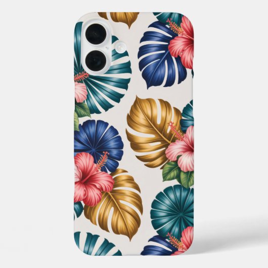 Tropical Bloom Vibe Case (Rückseite)