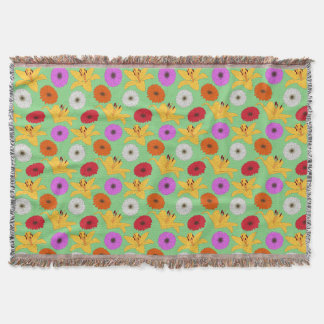 Tropical Blossom Decke