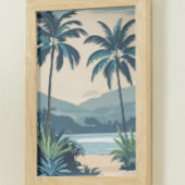 Tropical Blue 1 Print Fotodruck