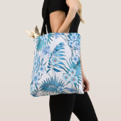Tropical Blue Floral Tasche (Von Nahem)
