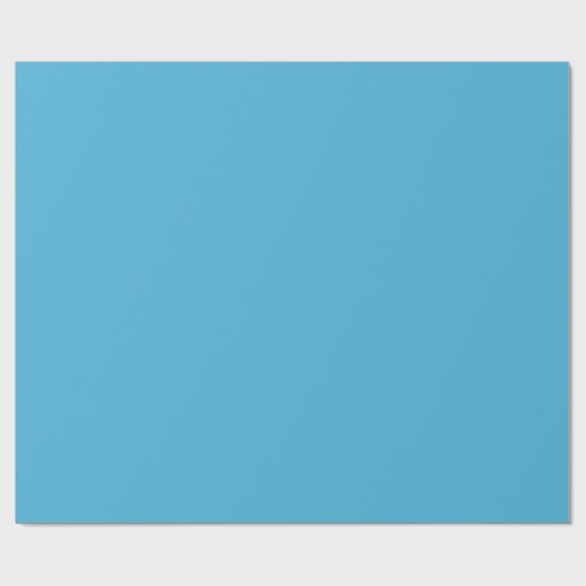 Tropical Blue Geschenkpapier (Flach)