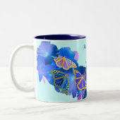 Tropical Blue Mother's Day Tasse (Links)