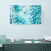 Tropical Blue Ocean Waves Banner (Messeveranstaltung)