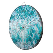 Tropical Blue Ocean Waves Dartscheibe (Vorderseite rechts)