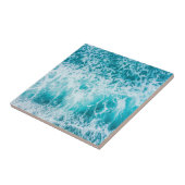 Tropical Blue Ocean Waves Fliese (Seite)