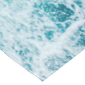 Tropical Blue Ocean Waves Kurzer Tischläufer (Ecke)