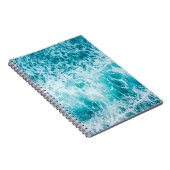 Tropical Blue Ocean Waves Notizblock (Rechte Seite)