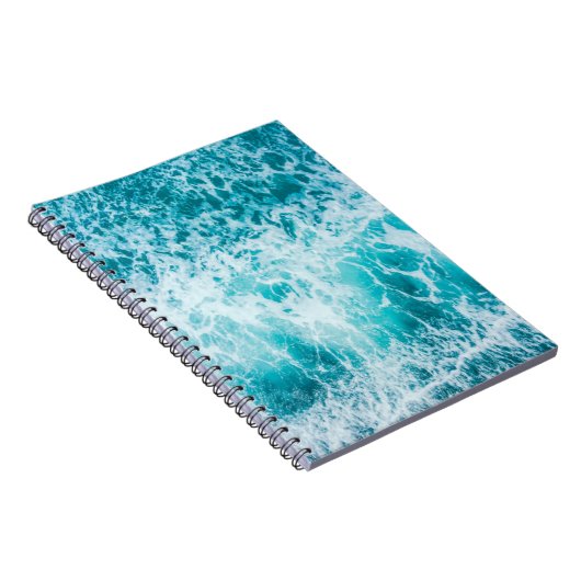 Tropical Blue Ocean Waves Notizblock (Rechte Seite)