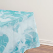 Tropical Blue Ocean Waves Tischdecke (Beispiel)