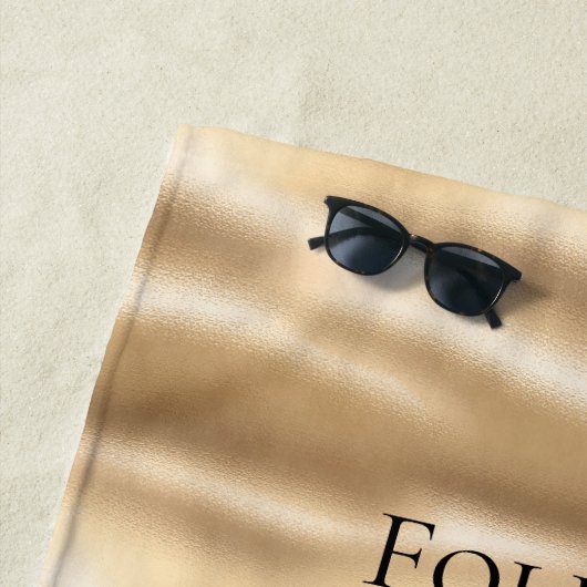 Tropical Blue Pink Hibiskus Floral Strandtuch (Beispiel)