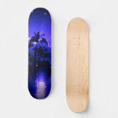 Tropical Blue Skateboard (Vorderseite)