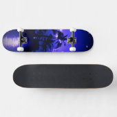 Tropical Blue Skateboard (Horizontal)