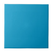 Tropical Blue Solid Color | #0097c8 Fliese (Vorderseite)