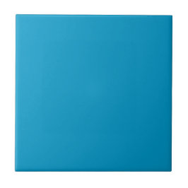 Tropical Blue Solid Color | #0097c8 Fliese