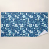 Tropical Blue Strandtuch (Vorderseite)
