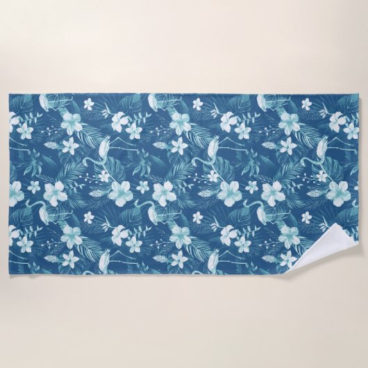 Tropical Blue Strandtuch (Vorderseite)