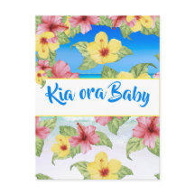 Tropical Blume Baby Shower Beach Kia Ora Baby