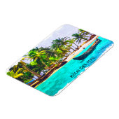 Tropical Bocas del Toro Panama Magnet (Linke Seite)