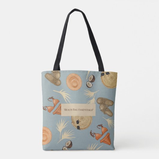 "Tropical Boho Getaway" Tasche (Rückseite)