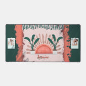 Tropical boho Vibrant Schreibtischunterlage (Vorderseite)
