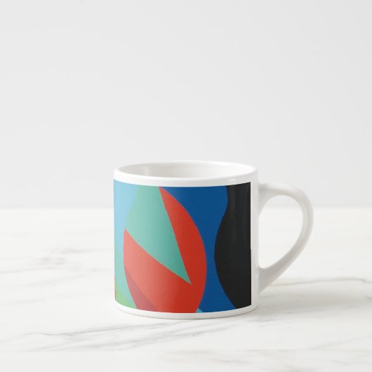 Tropical Bold Shapes Espresso Mug Espressotasse (Rechts)