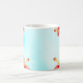 Tropical Bold Watercolor Mug – Vibrant Palm Kaffeetasse (Mittel)