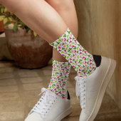 Tropical Boomerang Simple Pattern Socken