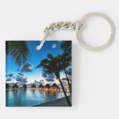 Tropical Bora Bora Schlüsselanhänger (Rückseite)