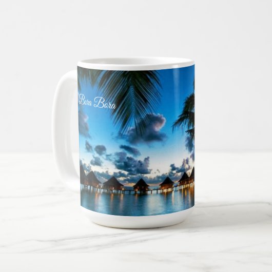 Tropical Bora Bora Tasse (Vorderseite Links)