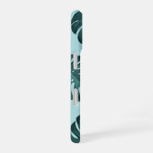 Tropical Botanical Monstera Blätter Sommermuster iPhone 16 Hülle (Rechte Seite)