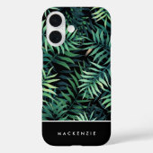 Tropical Botanical Personalisiert Case-Mate iPhone Hülle (Rückseite)
