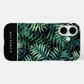 Tropical Botanical Personalisiert Case-Mate iPhone Hülle (Rückseite (Horizontal))