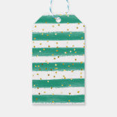 Tropical Boy Sloth Baby Dusche Danke Tag Geschenkanhänger (Rückseite)