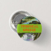 Tropical Breeze Bali Beach Button (Vorne & Hinten)