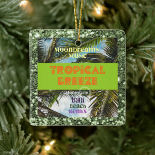 Tropical Breeze Bali Beach Keramikornament