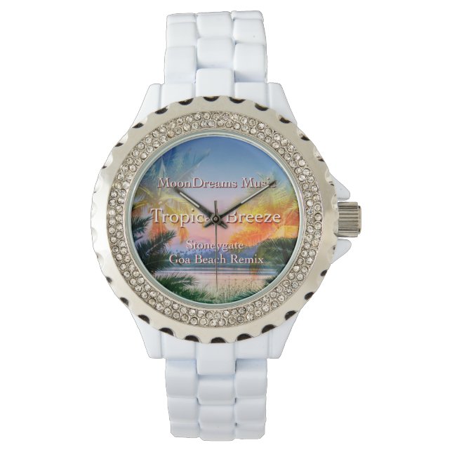 Tropical Breeze Goa Beach Armbanduhr (Vorderseite)