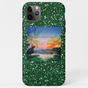 Tropical Breeze Goa Beach Imitate Glitzer Case-Mate iPhone Hülle