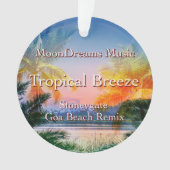 Tropical Breeze Goa Beach Ornament (Vorderseite)