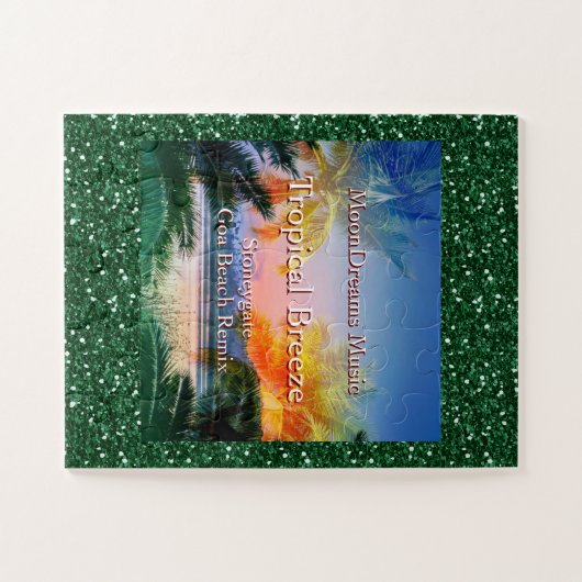 Tropical Breeze Goa Beach Puzzle (Horizontal)