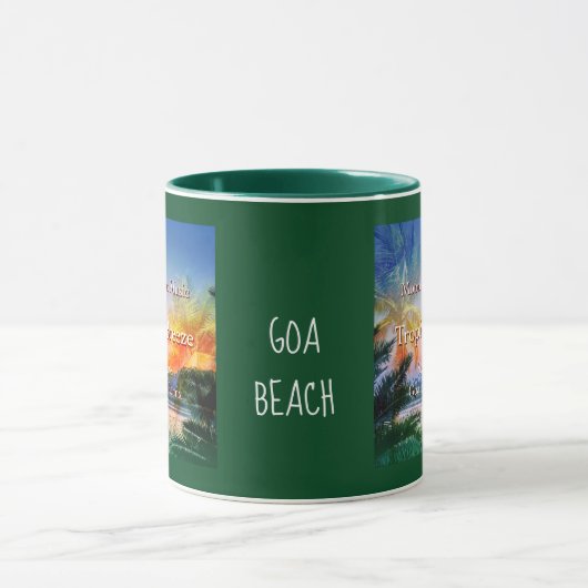 Tropical Breeze Goa Beach Tasse (Zentrum)