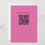 Tropical Bridal Lingerie Dusche Einladung (Rückseite)